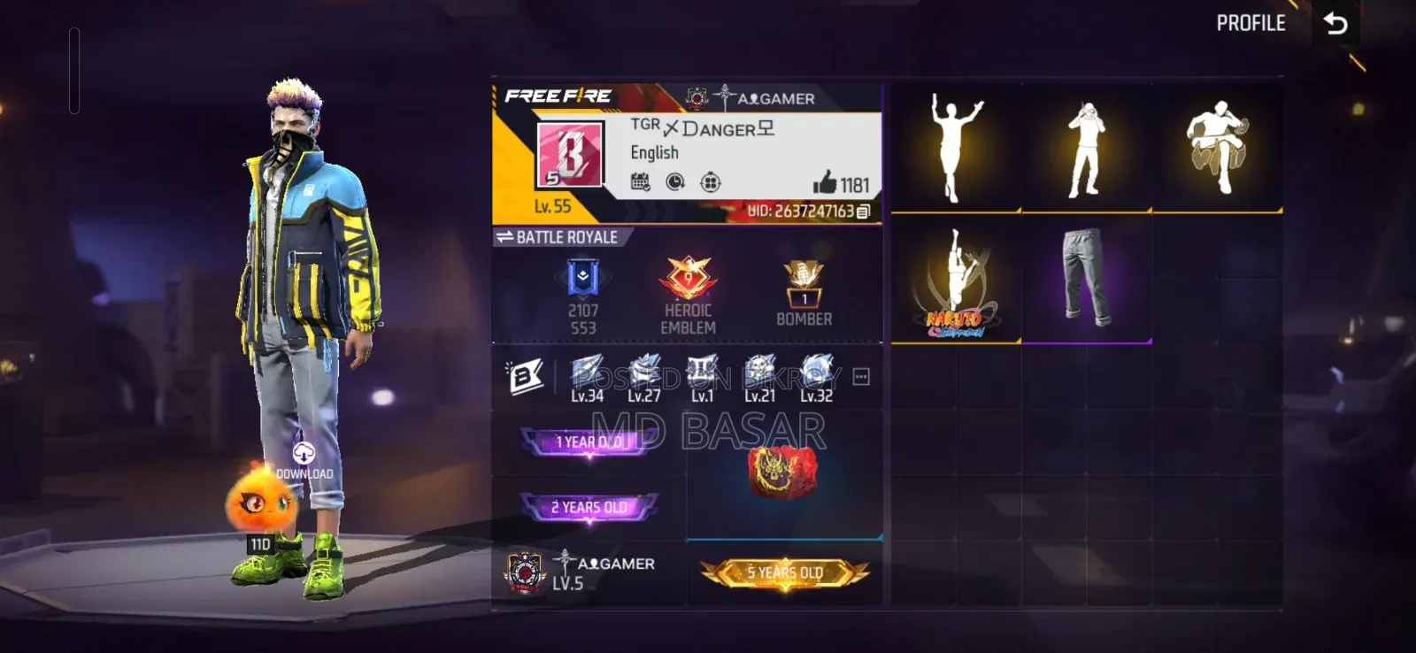 Free Fire ID