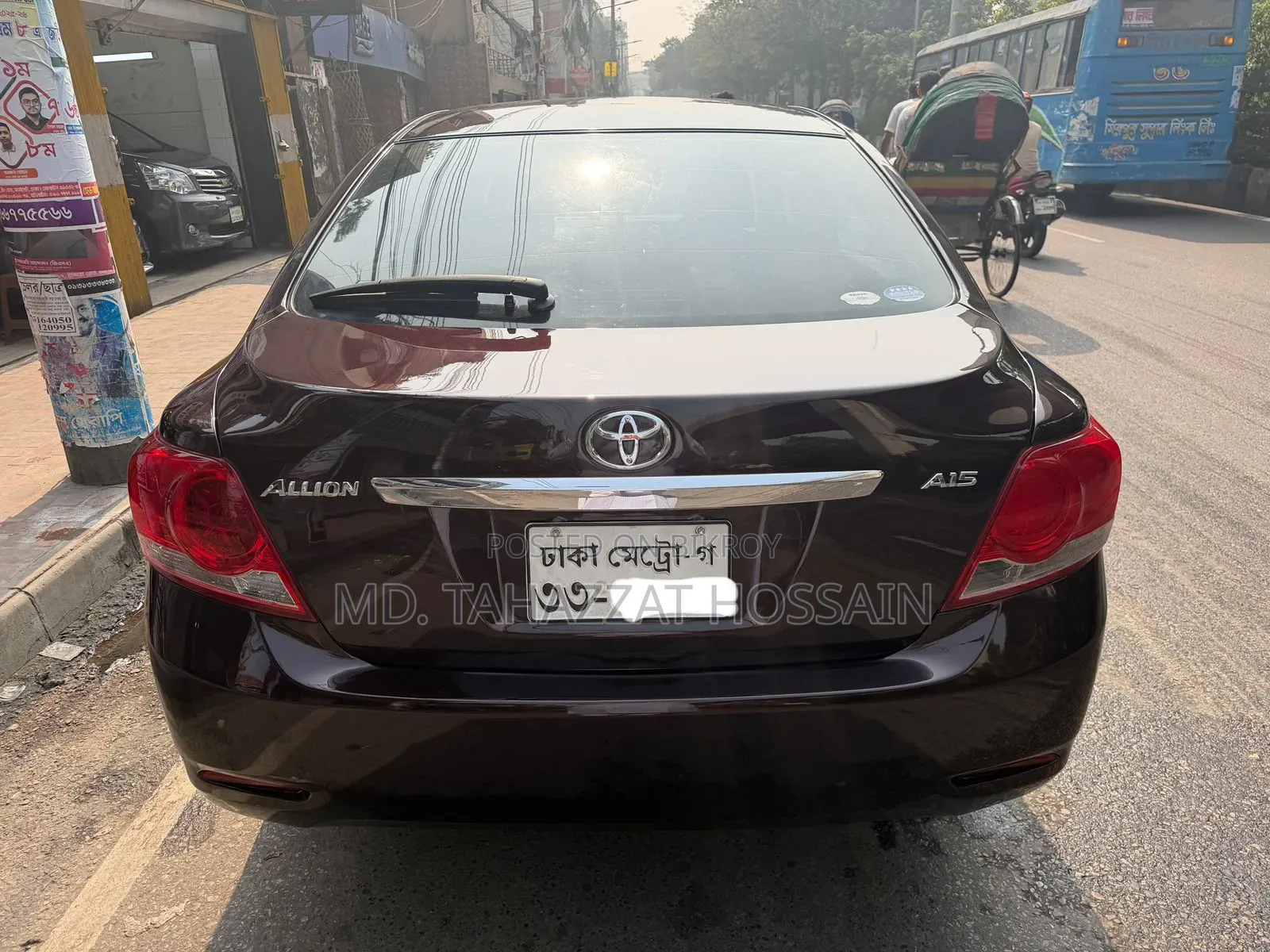 টয়োটা অ্যালিওন ২০১০ মেরুন