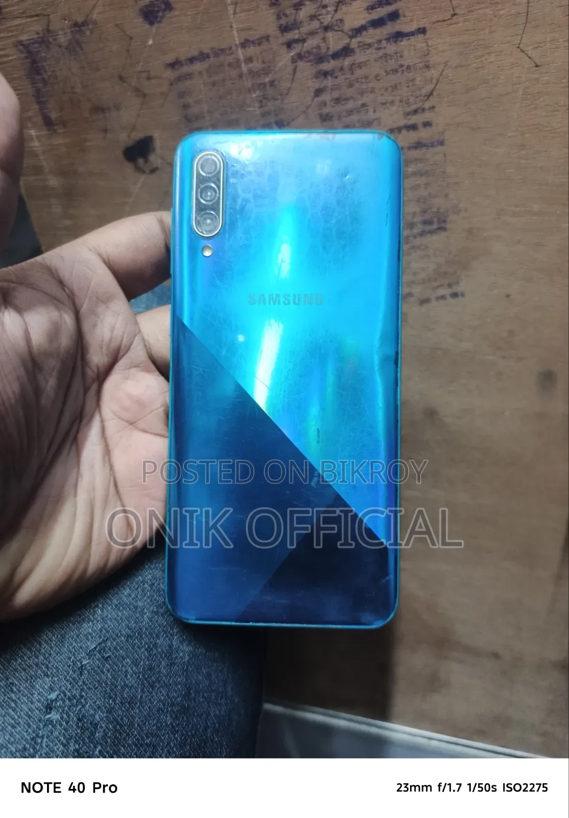 স্যামসাং গ্যালাক্সি এ৩০এস ৬৪ জিবি নীল