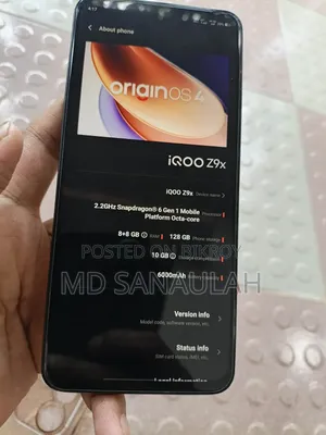 iQOO Z9x 128 GB Black