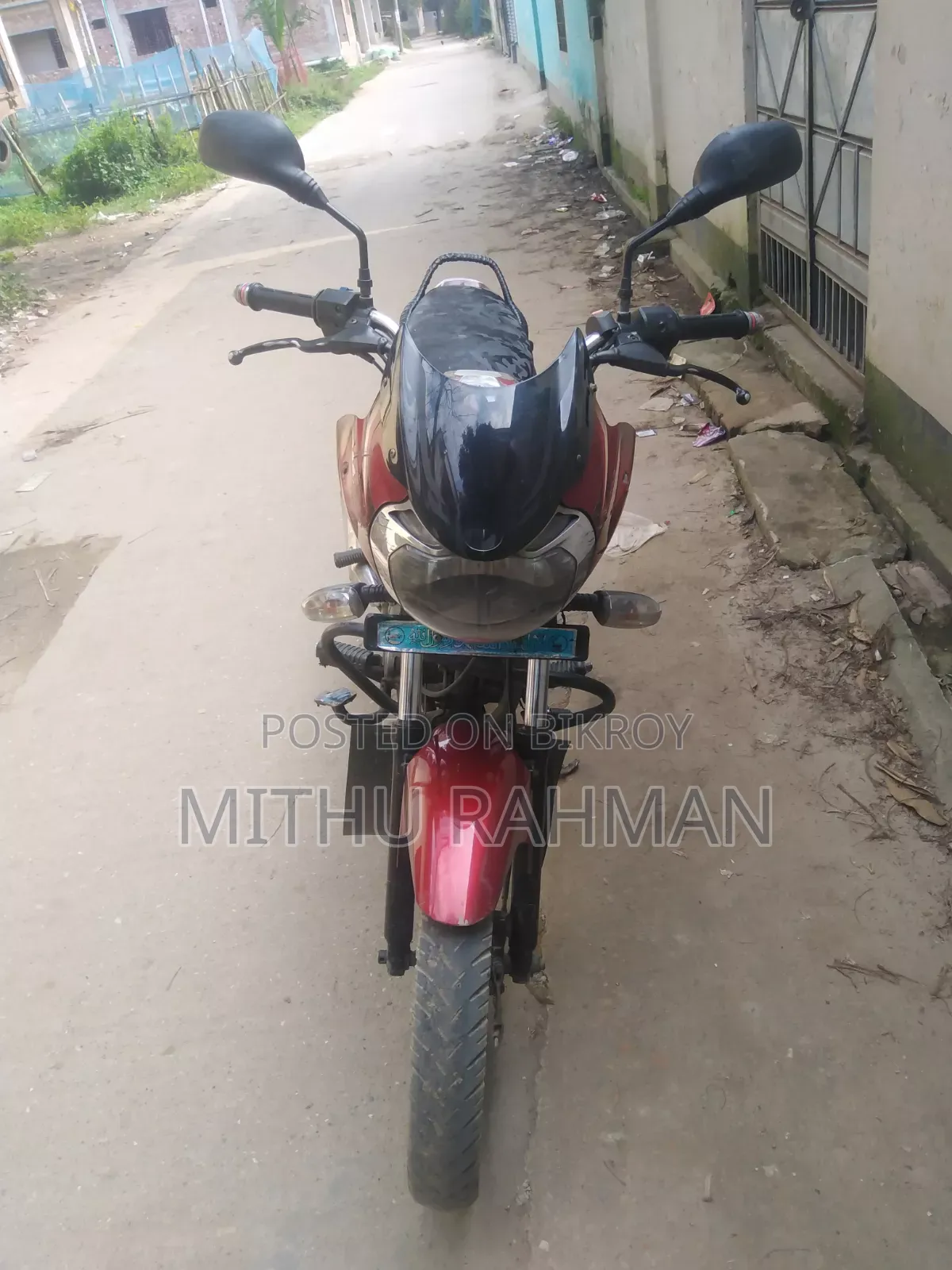 Bajaj Discover 100 2015 Red
