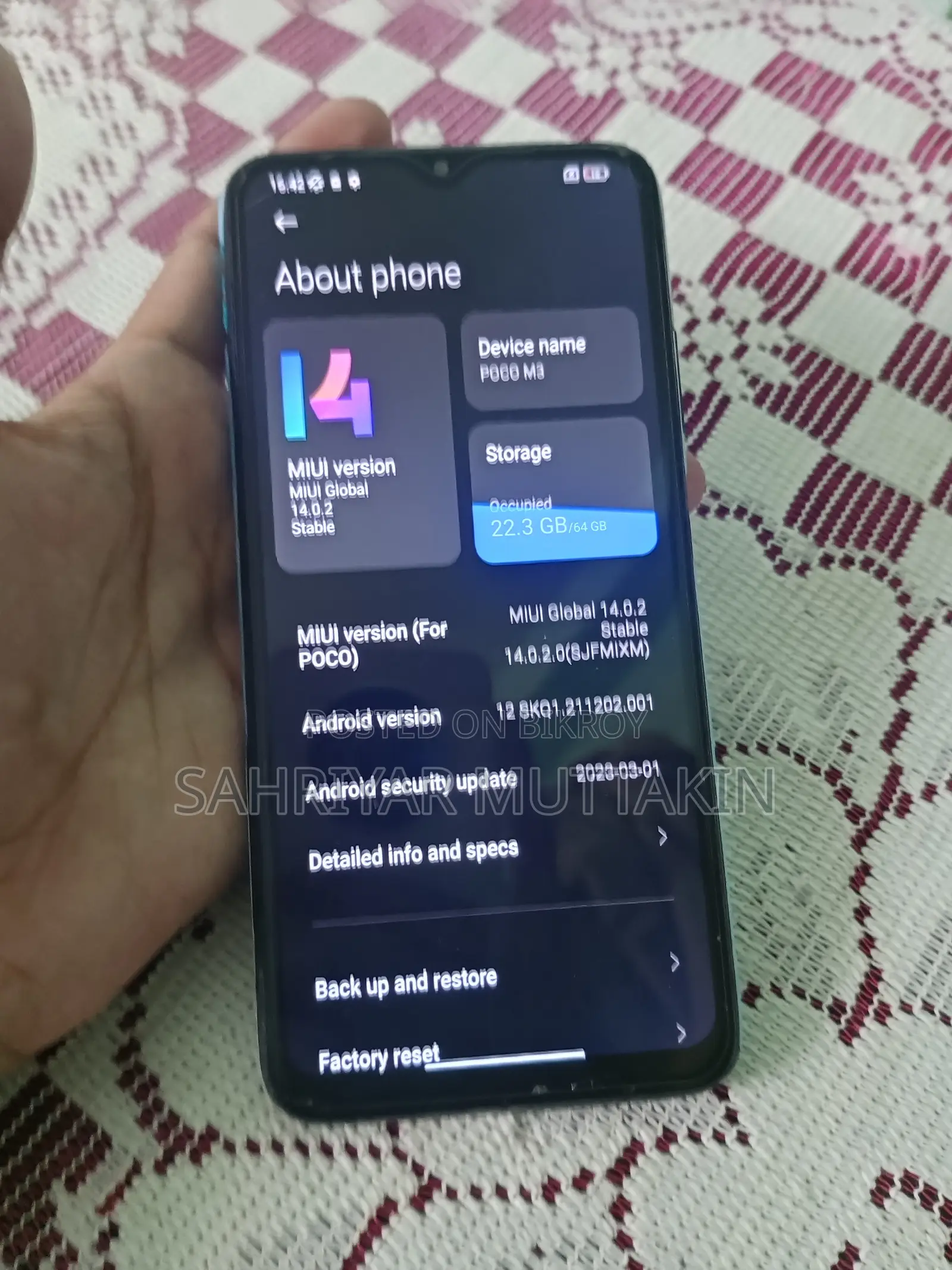 Xiaomi Poco M3 64 GB Black