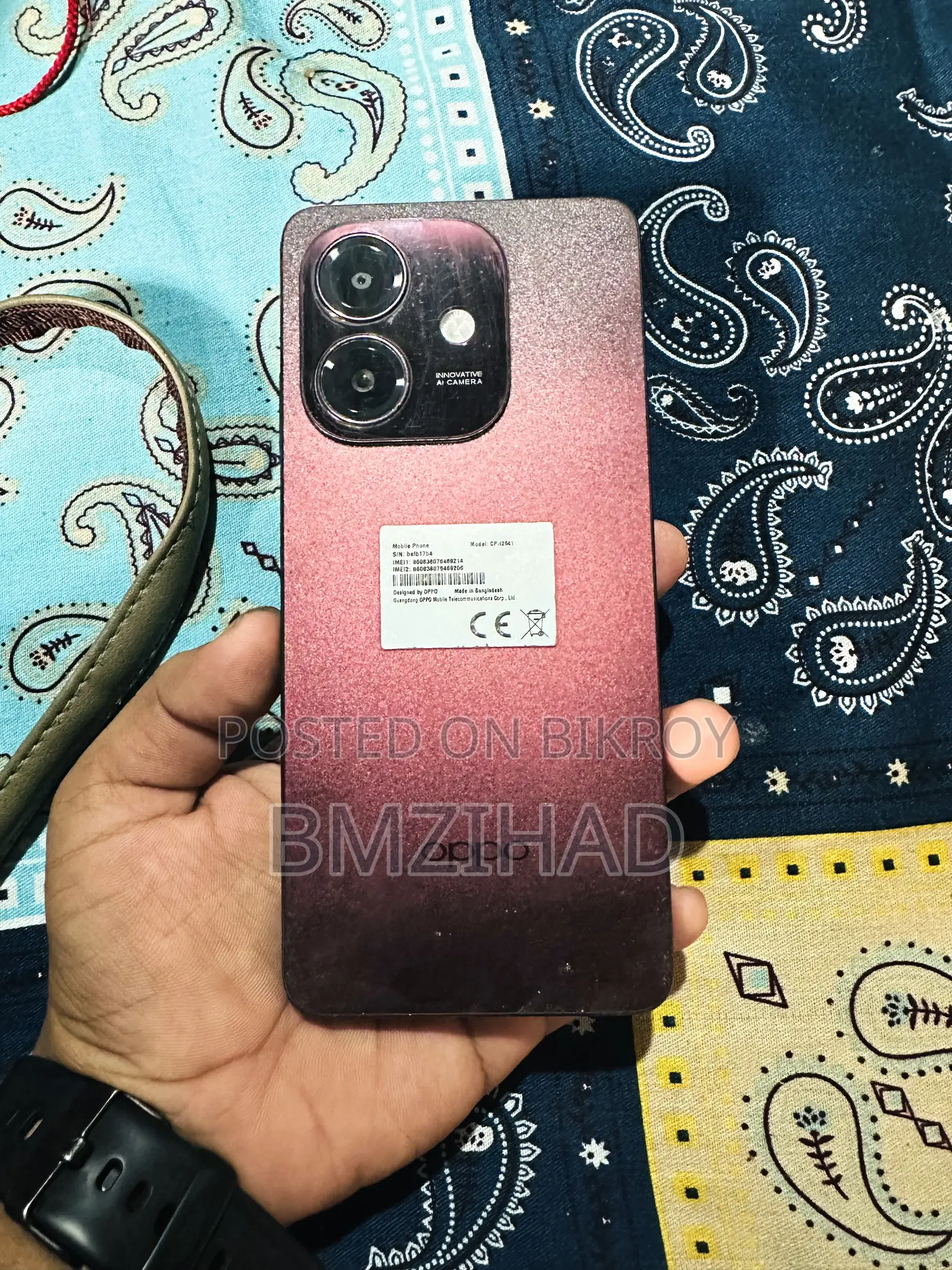 Oppo A3x 64 GB Red