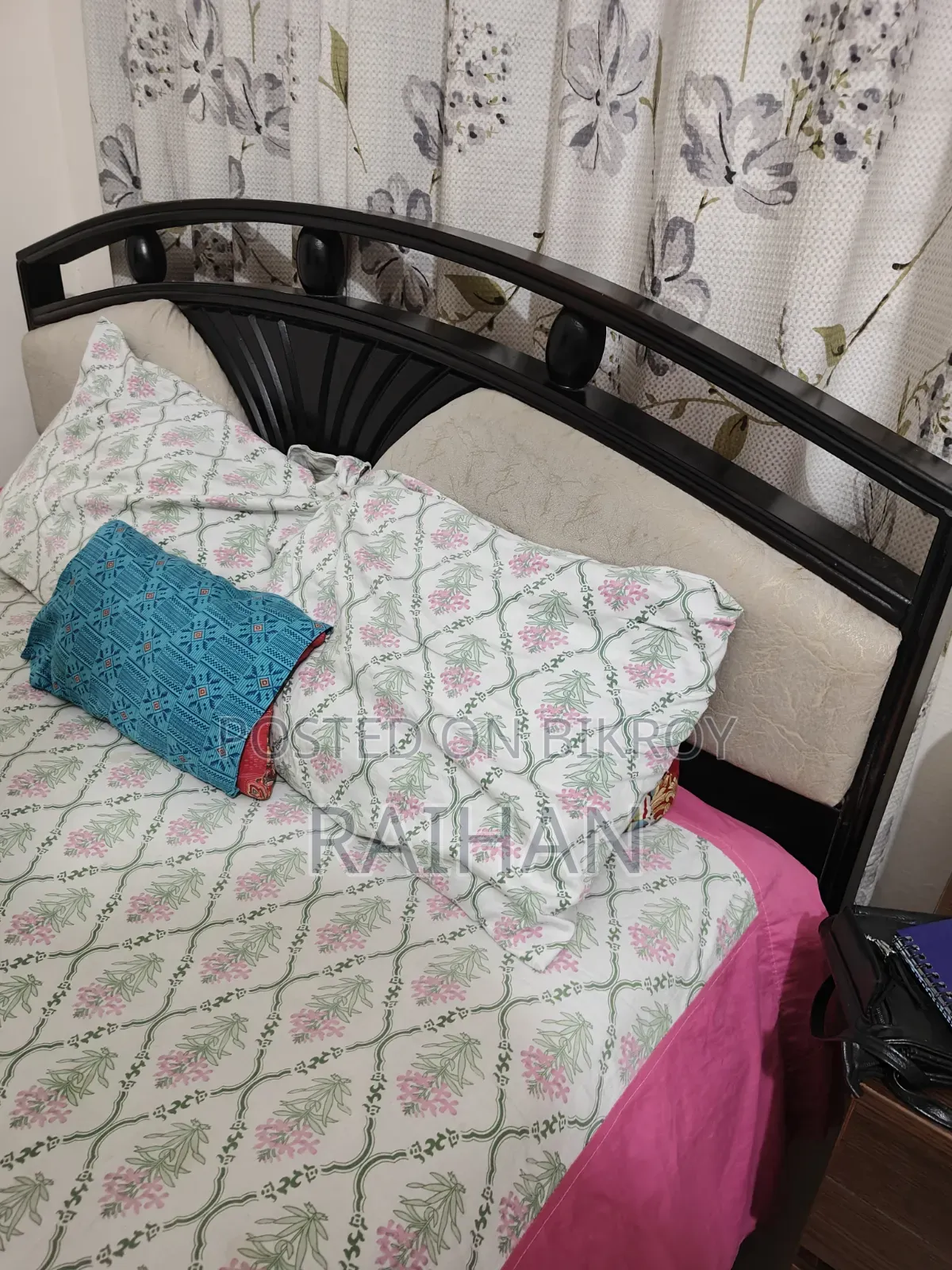 Malaysian Wood 5/7 Queen Bed