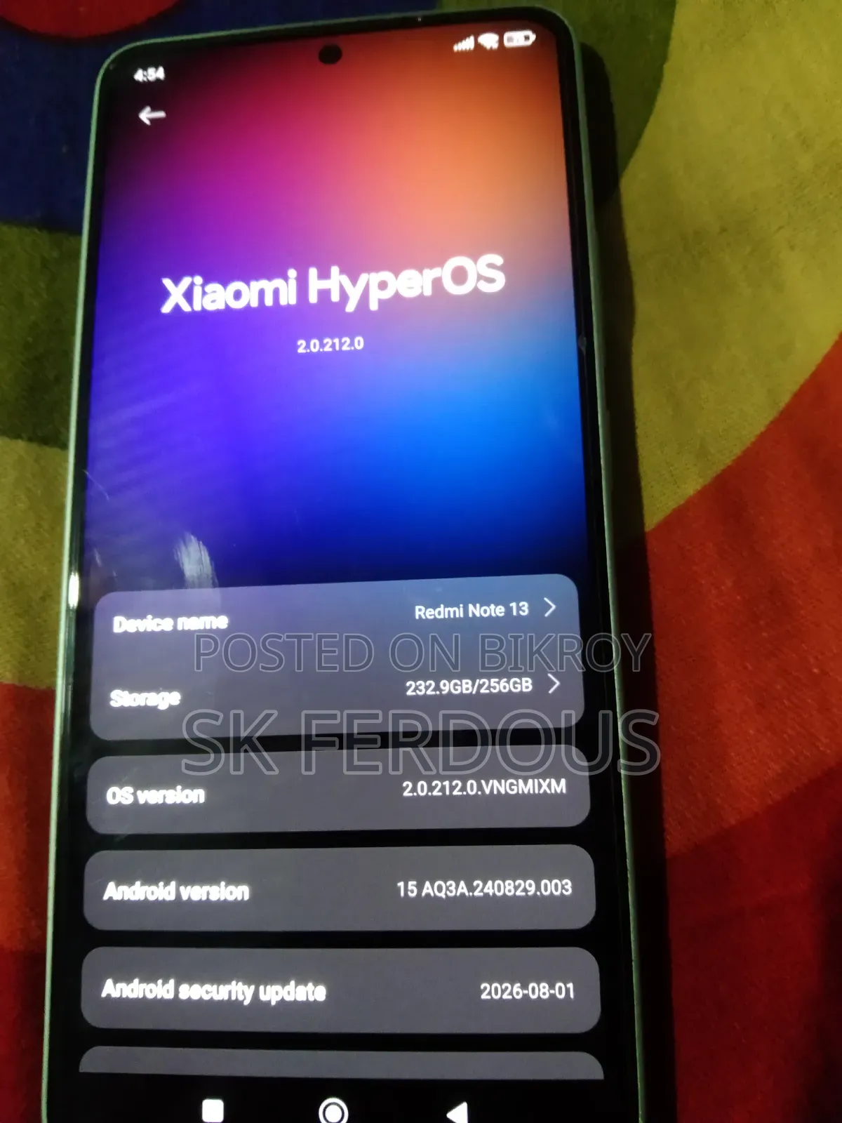 Realme 14 256 GB Green