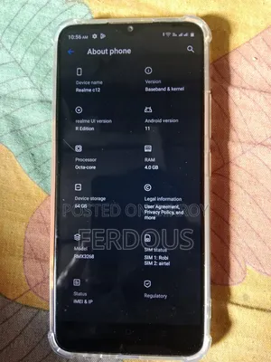 রিয়েলমি ৬৪ জিবি গ্রে