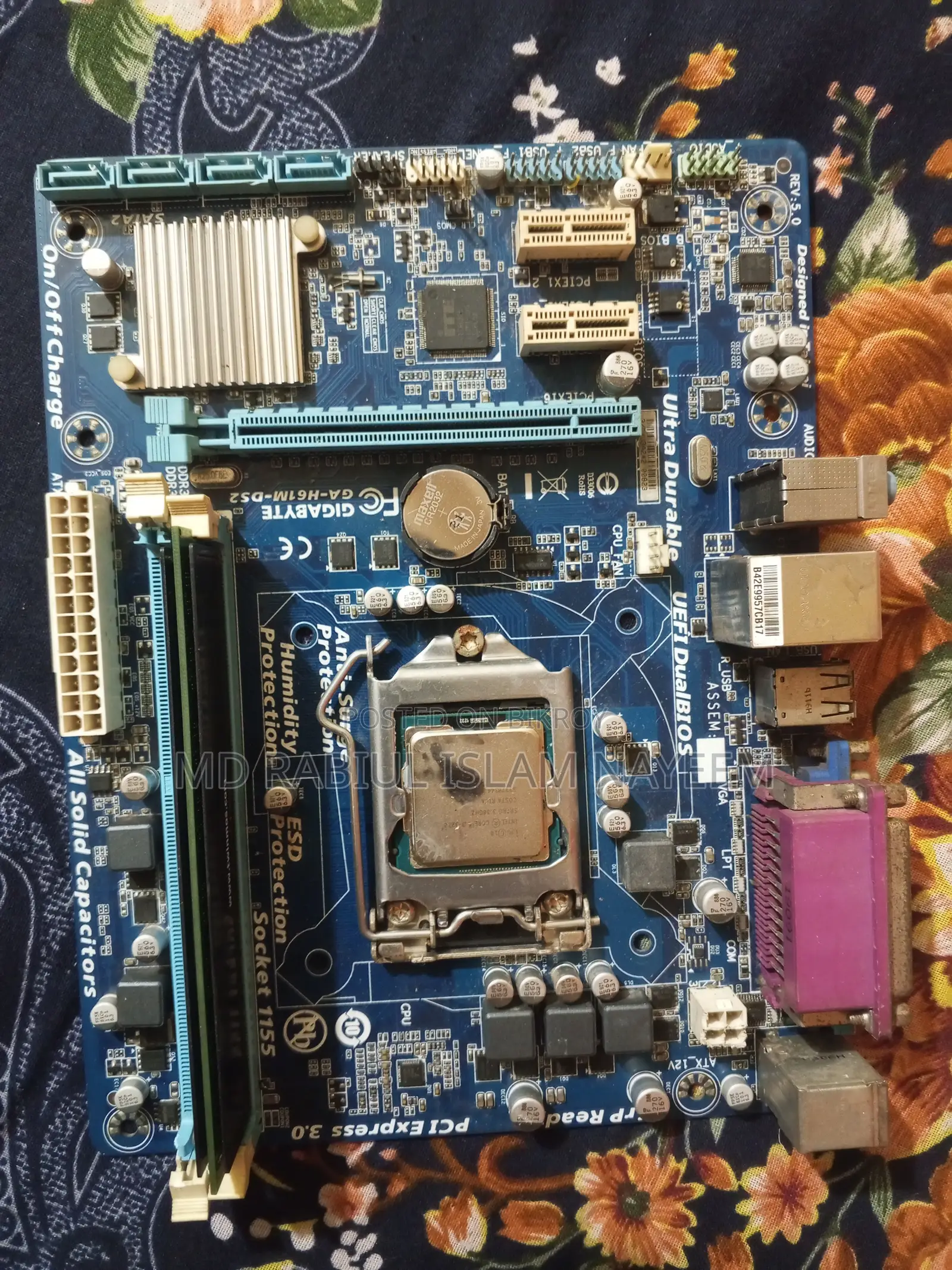 Motherboard Gigabyte H61