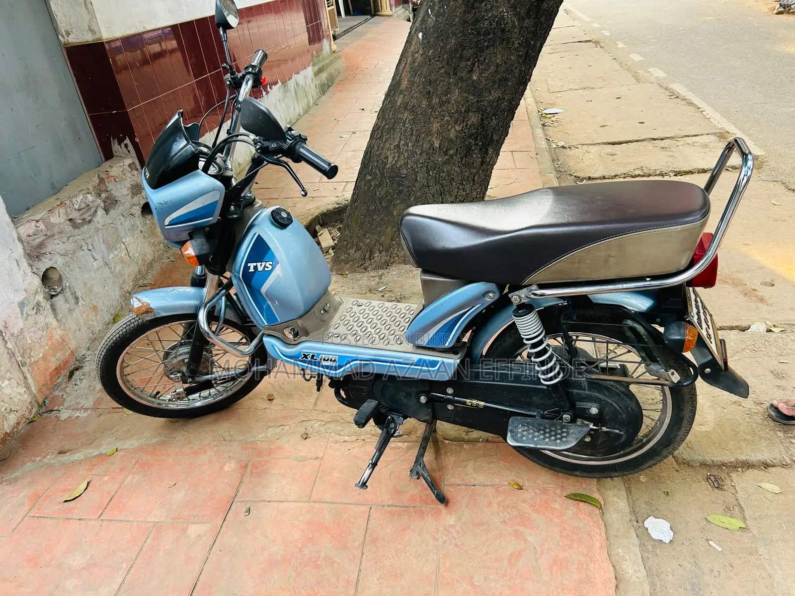 TVS XL 100 2025 Blue