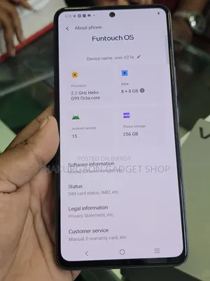 Vivo V27e 256 GB Rose Gold
