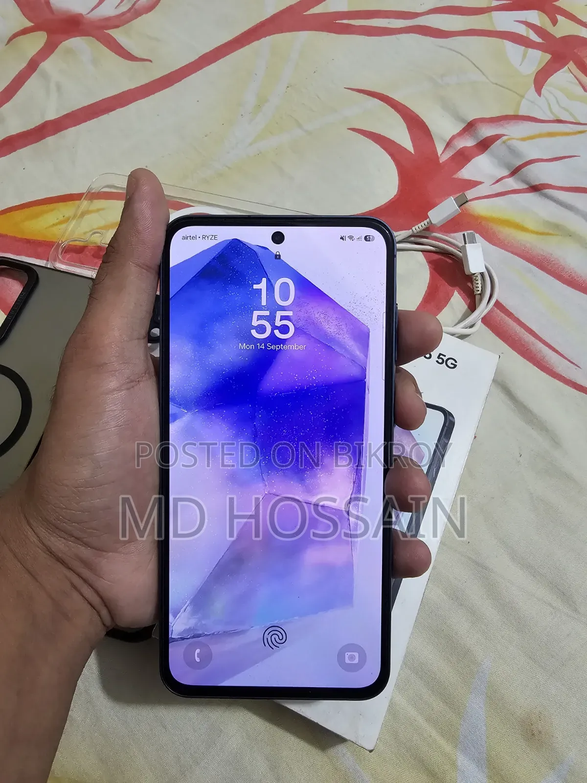 Samsung Galaxy A55 128 GB Black