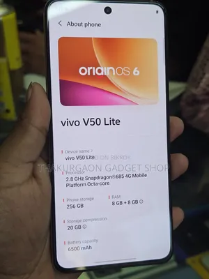 Vivo V50 Lite 256 GB Gold