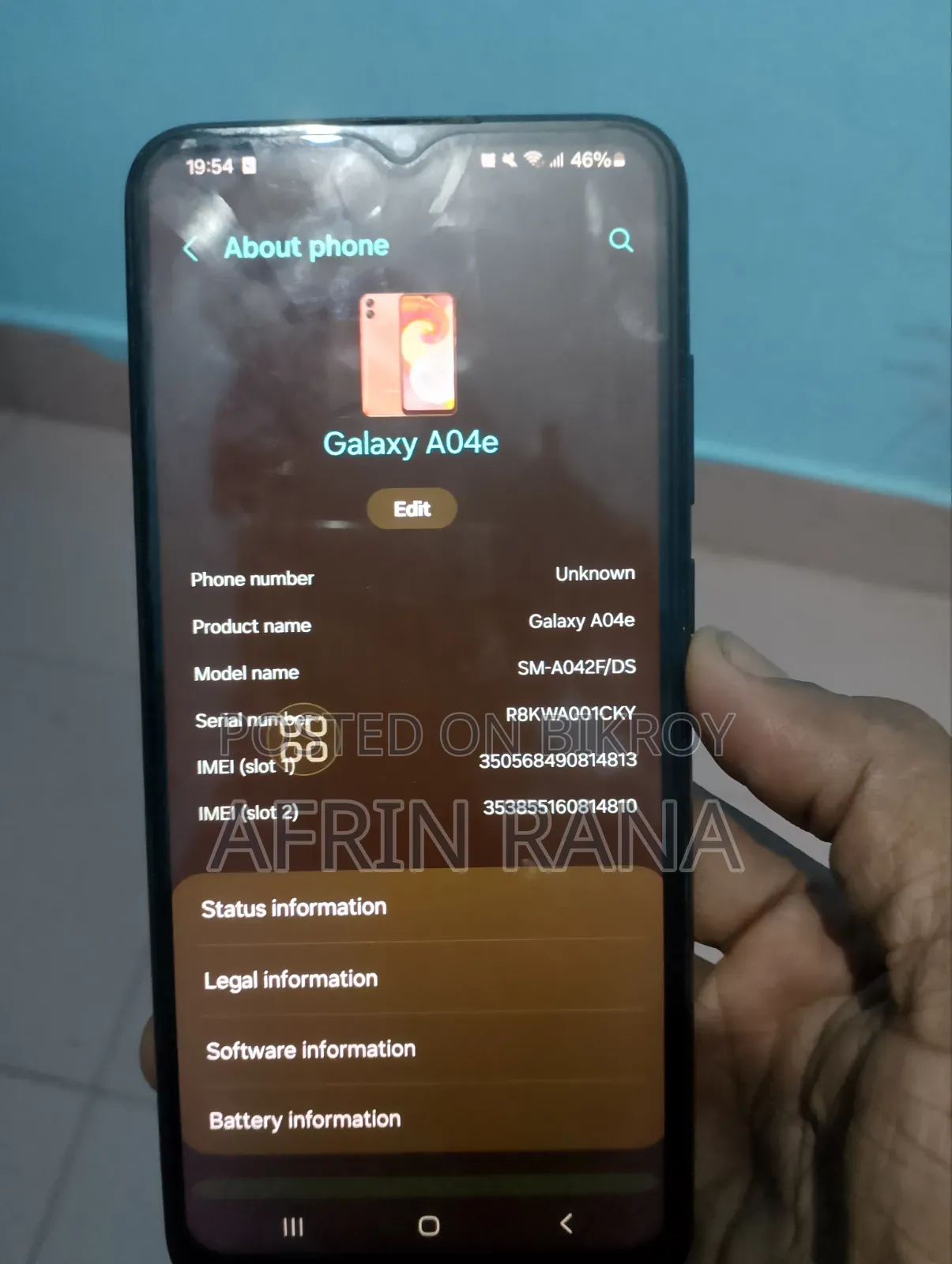 হুয়াওয়ে ওয়াই৯ ৬৪ জিবি নীল