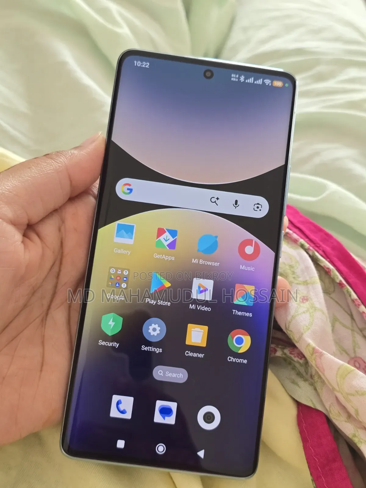 নিউ শাওমি রেডমি নোট ১৪ প্রো ২৫৬ জিবি ব্লু