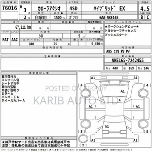 Toyota Axio 2021 White