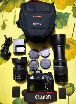 Canon 1300D With 2 Lenses