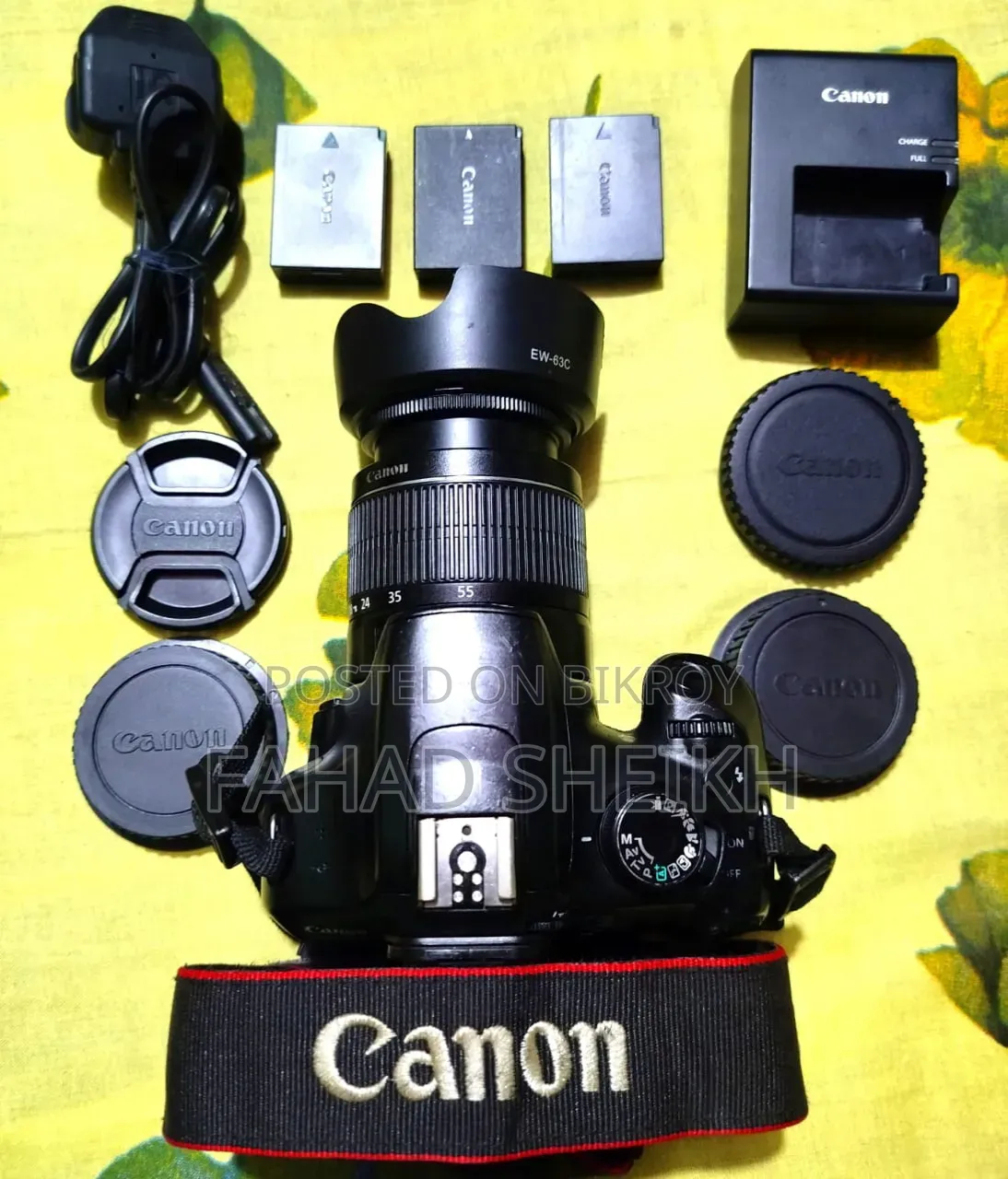 Canon 1300D With 2 Lenses
