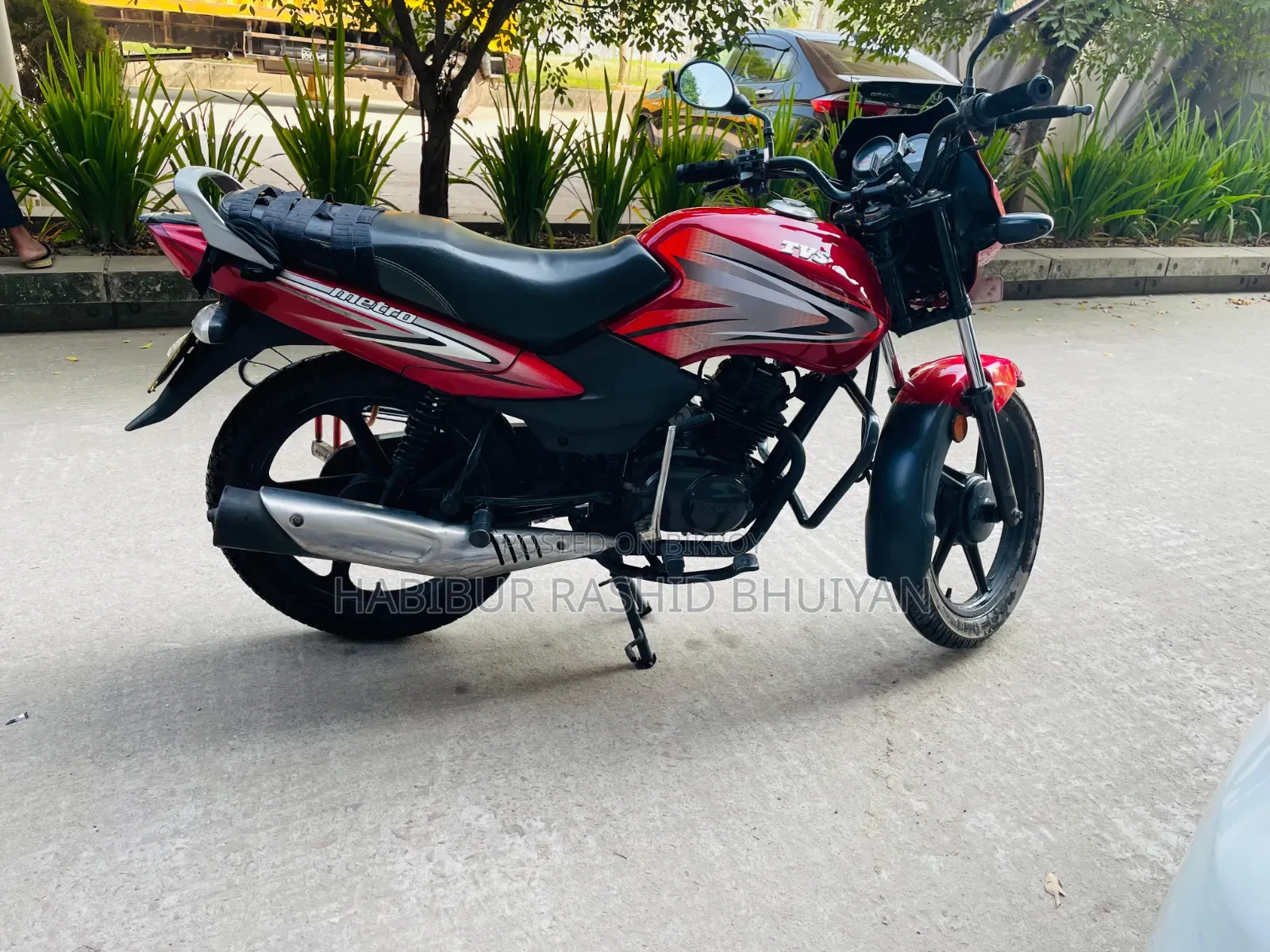 TVS Metro 2021 Red