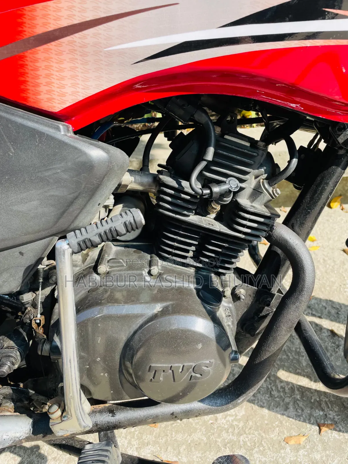 TVS Metro 2021 Red