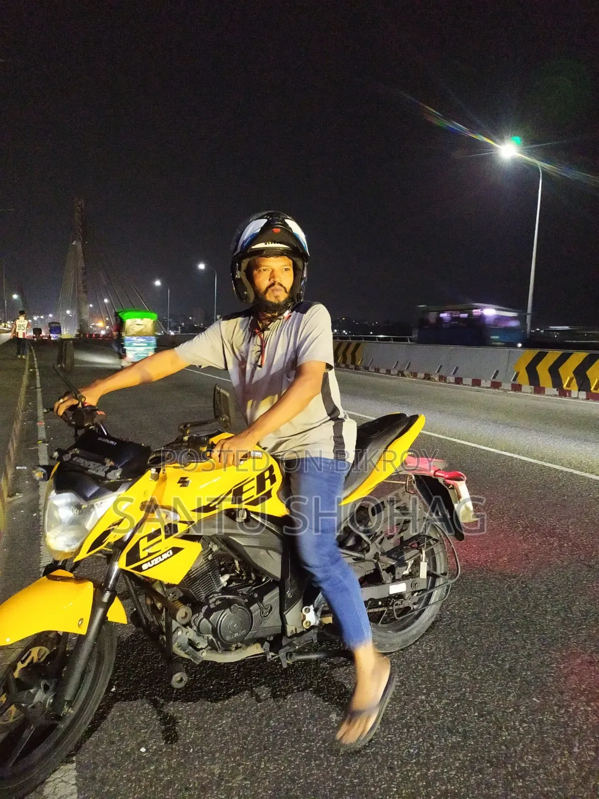 Suzuki Gixxer 2024 Orange