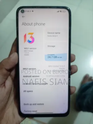 Xiaomi Redmi Note 9 64 GB Graphite
