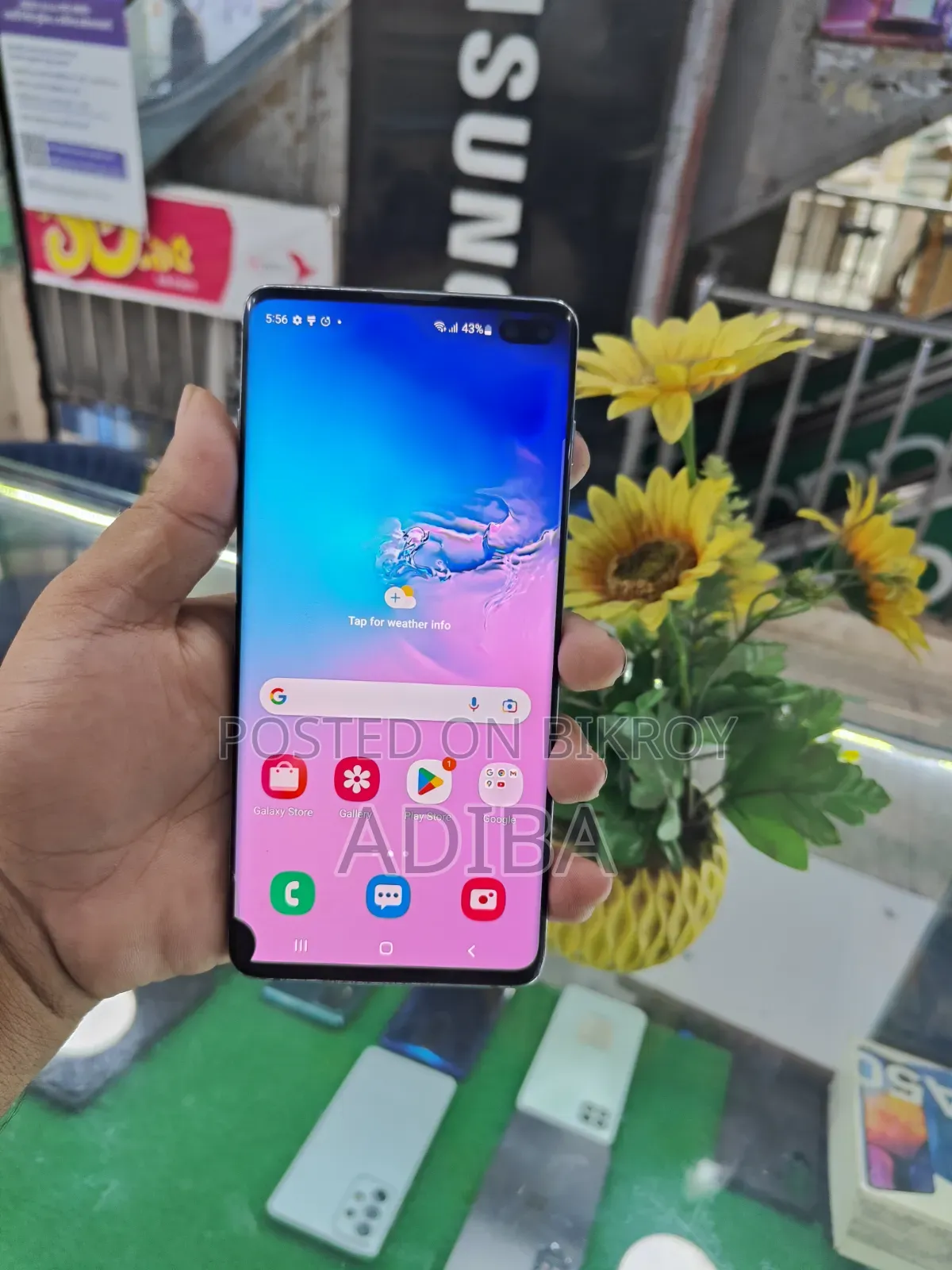 Samsung Galaxy S10 Plus 128 GB Blue