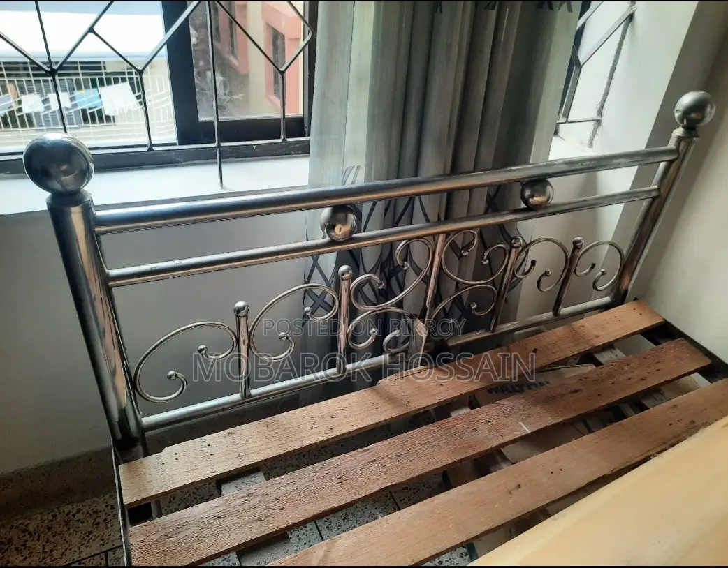 Semi Double Used Steel Bed