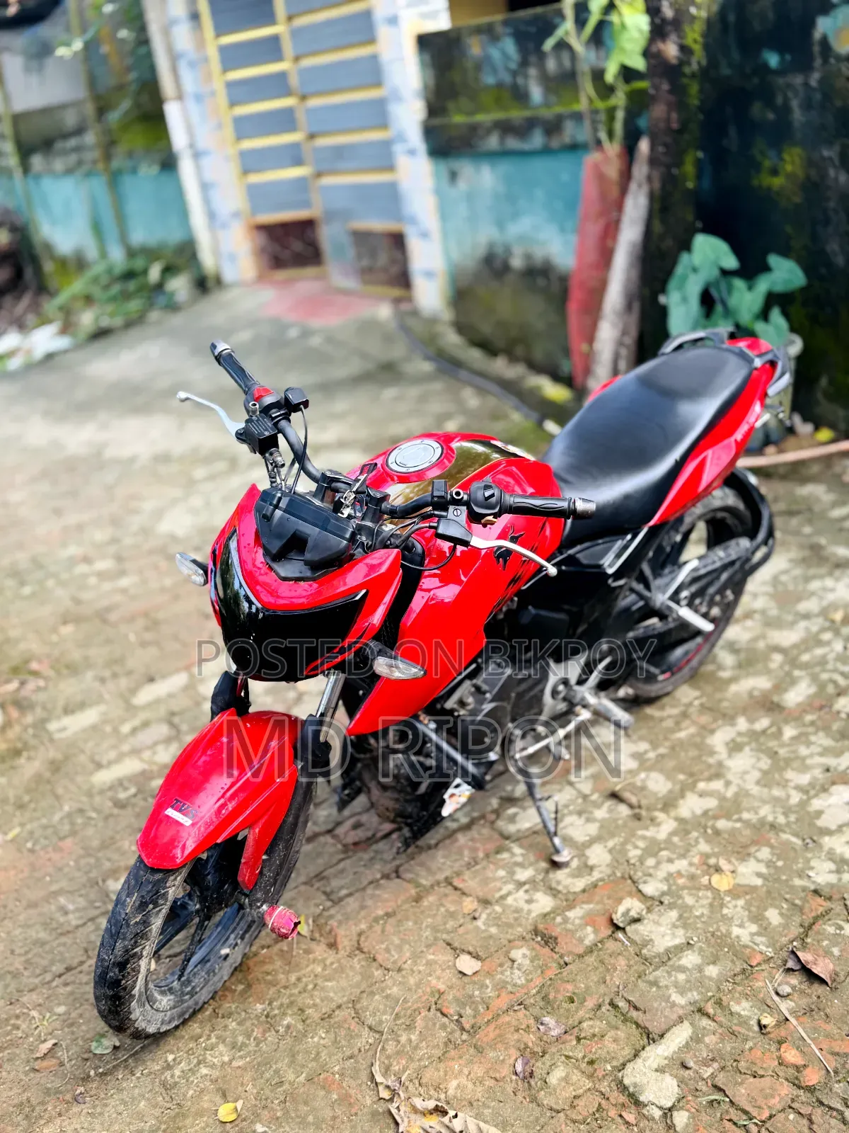 TVS Apache RTR 160 4V 2019 Red