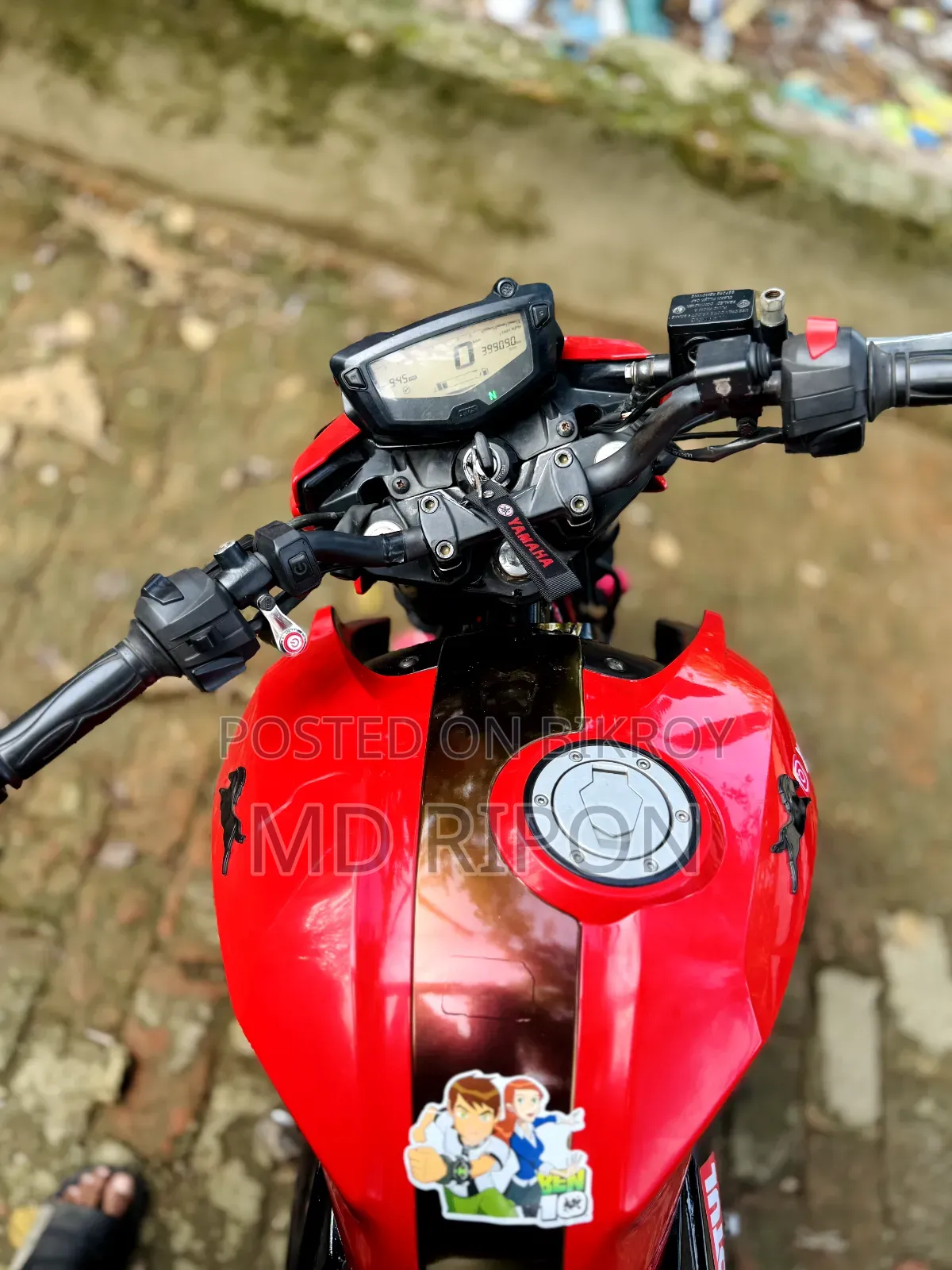 TVS Apache RTR 160 4V 2019 Red