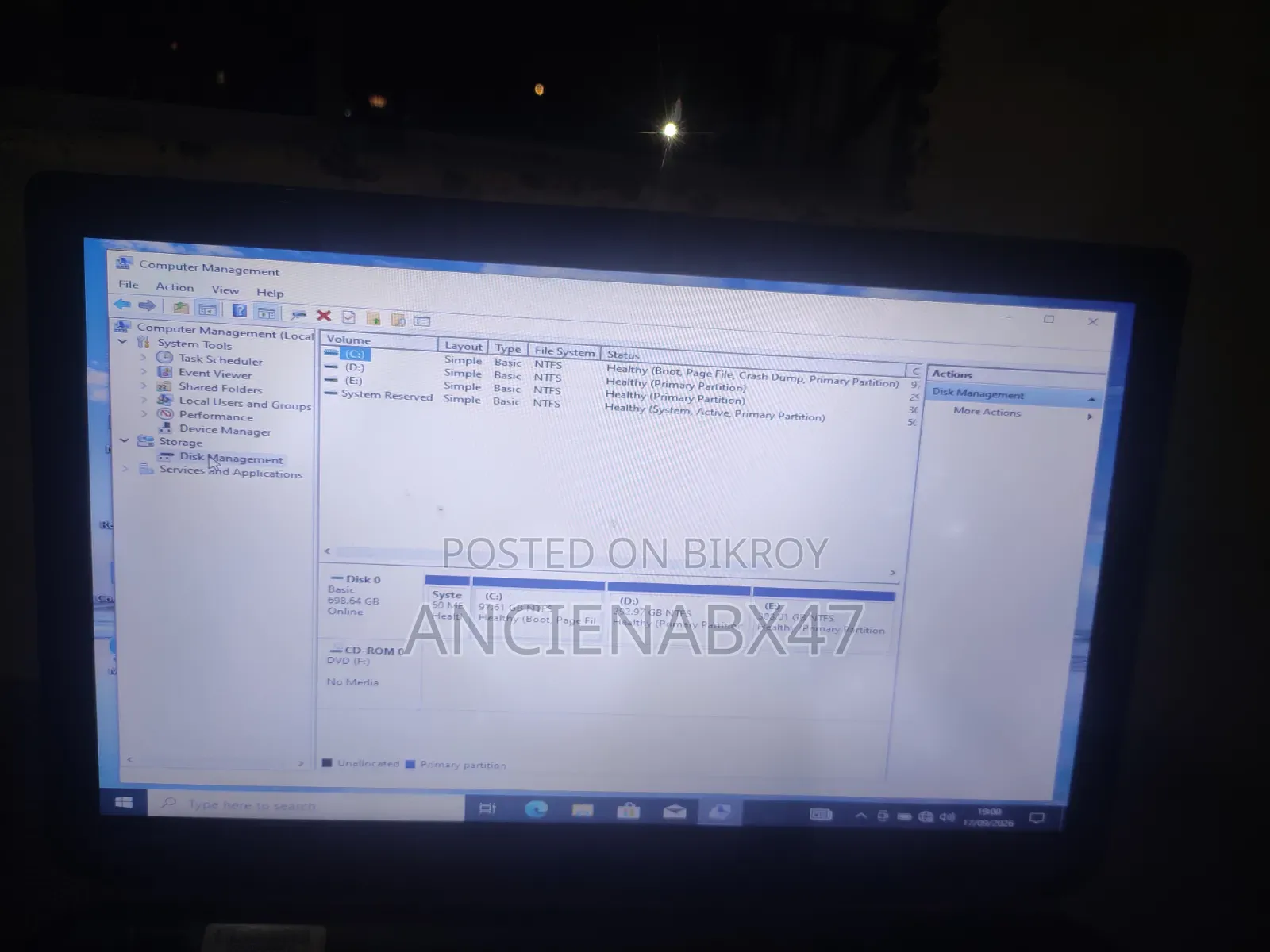Laptop Toshiba Satellite C55 6GB Intel Core i3 SSD 512GB