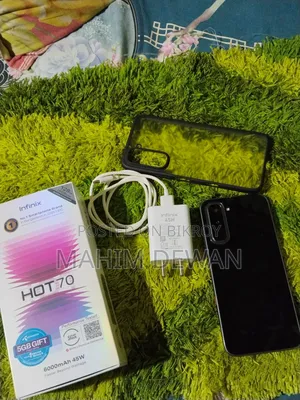 New Infinix Hot 70 128 GB Black