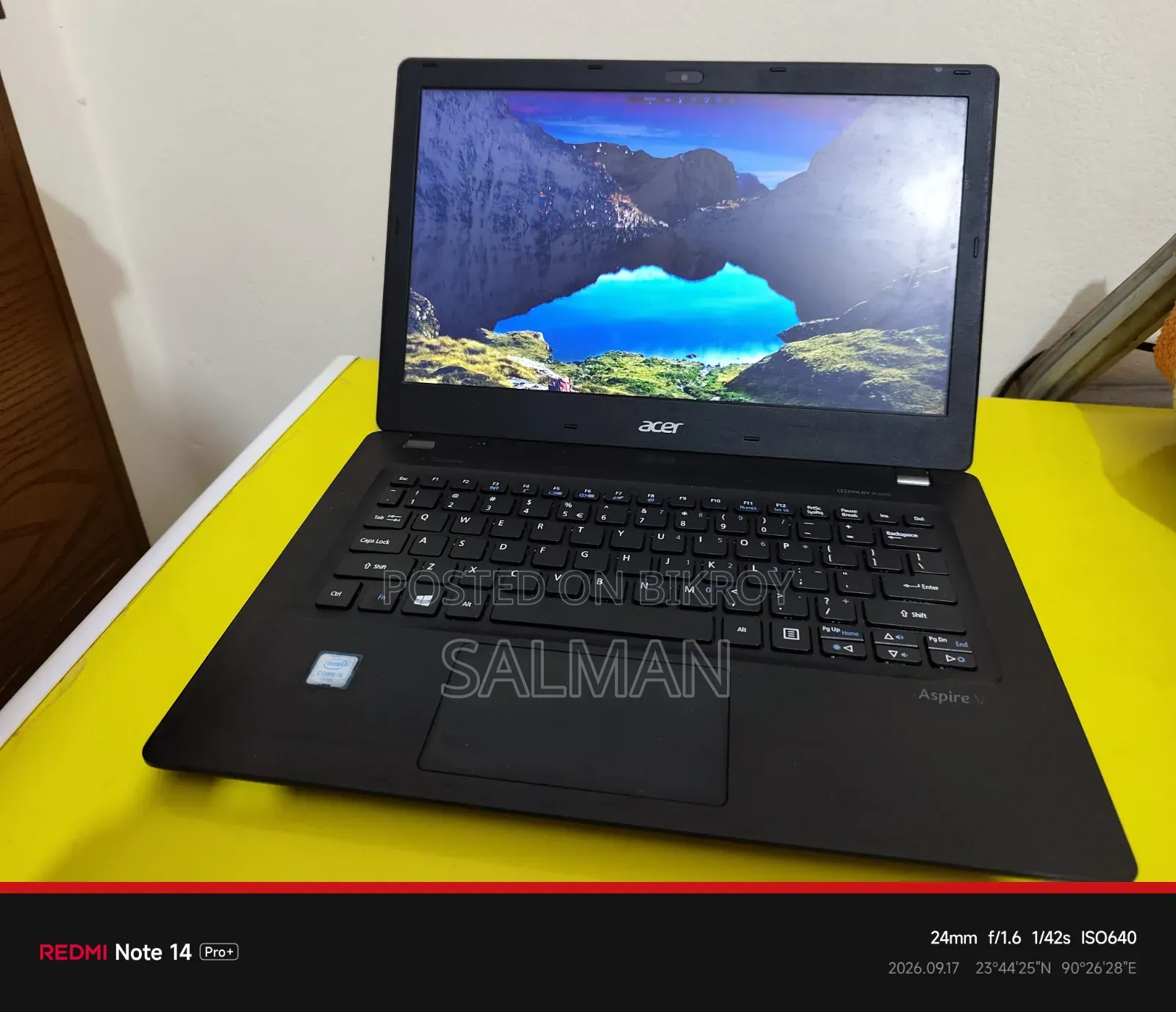 Laptop Acer Aspire 3 8GB Intel Core i5 SSD 512GB