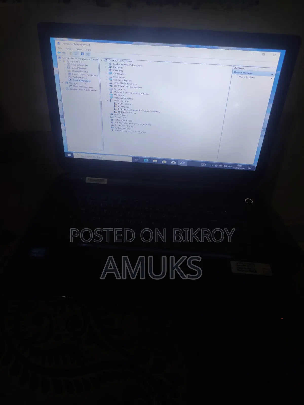 ল্যাপটপ তোশিবা স্যাটেলাইট সি৫৫ ৪জিবি ইন্টেল পেন্টিয়াম এসএসডি ৩৫০জিবি
