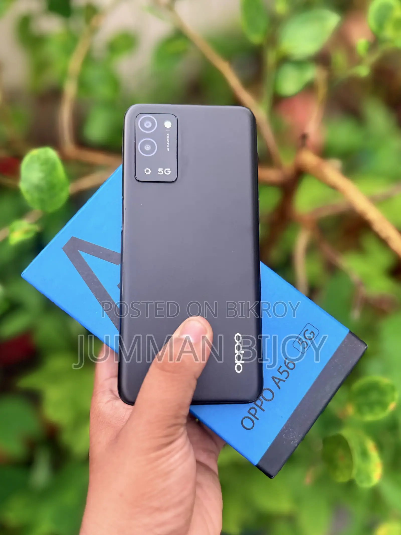 New Oppo A56 5G 256 GB Gray