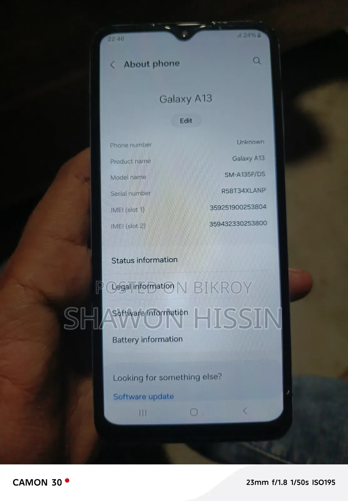 Samsung Galaxy A13 128 GB Blue