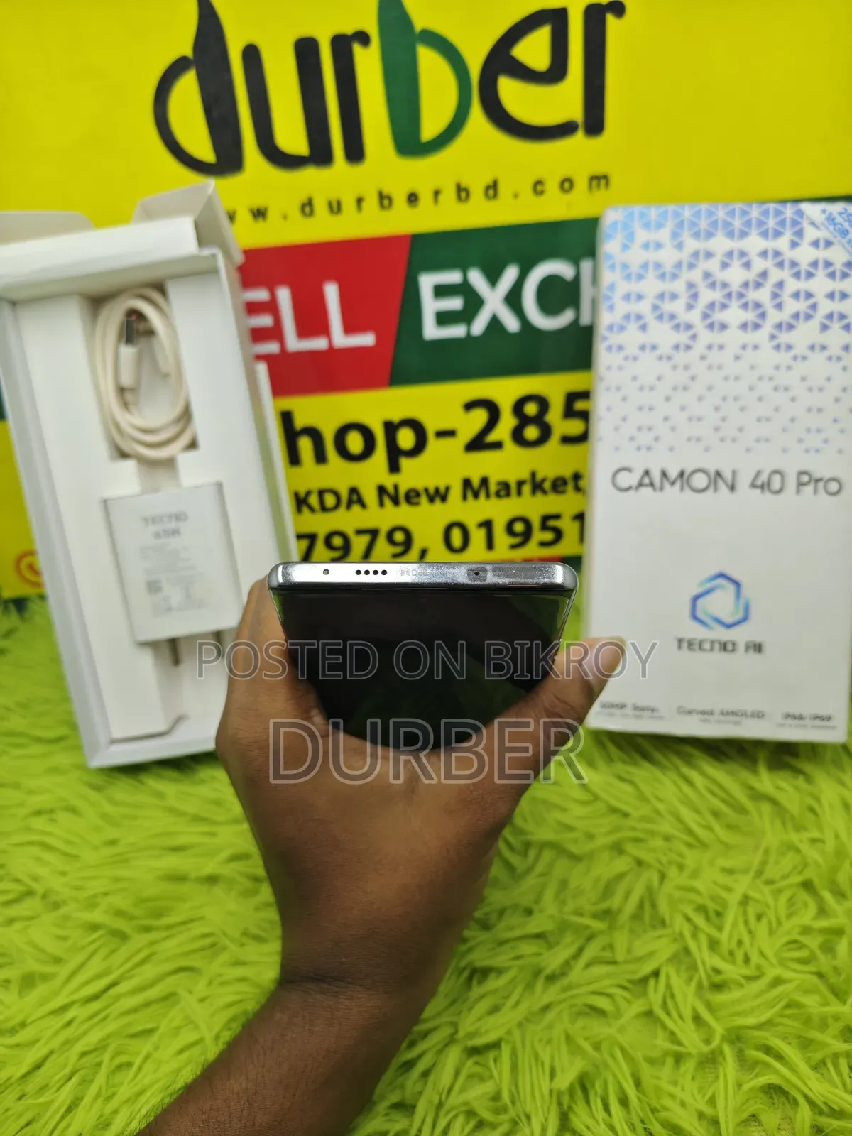 Tecno Camon 40 Pro 4G 256 GB Silver