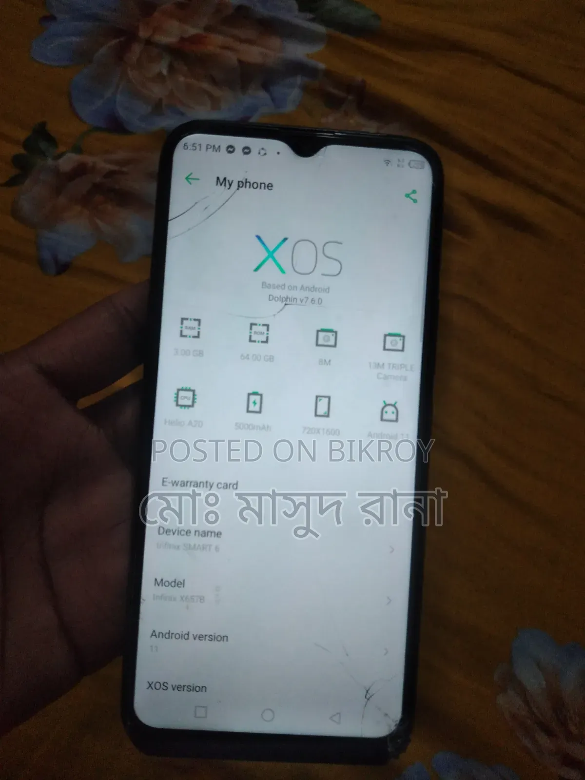 Infinix Smart 6 32 GB Black
