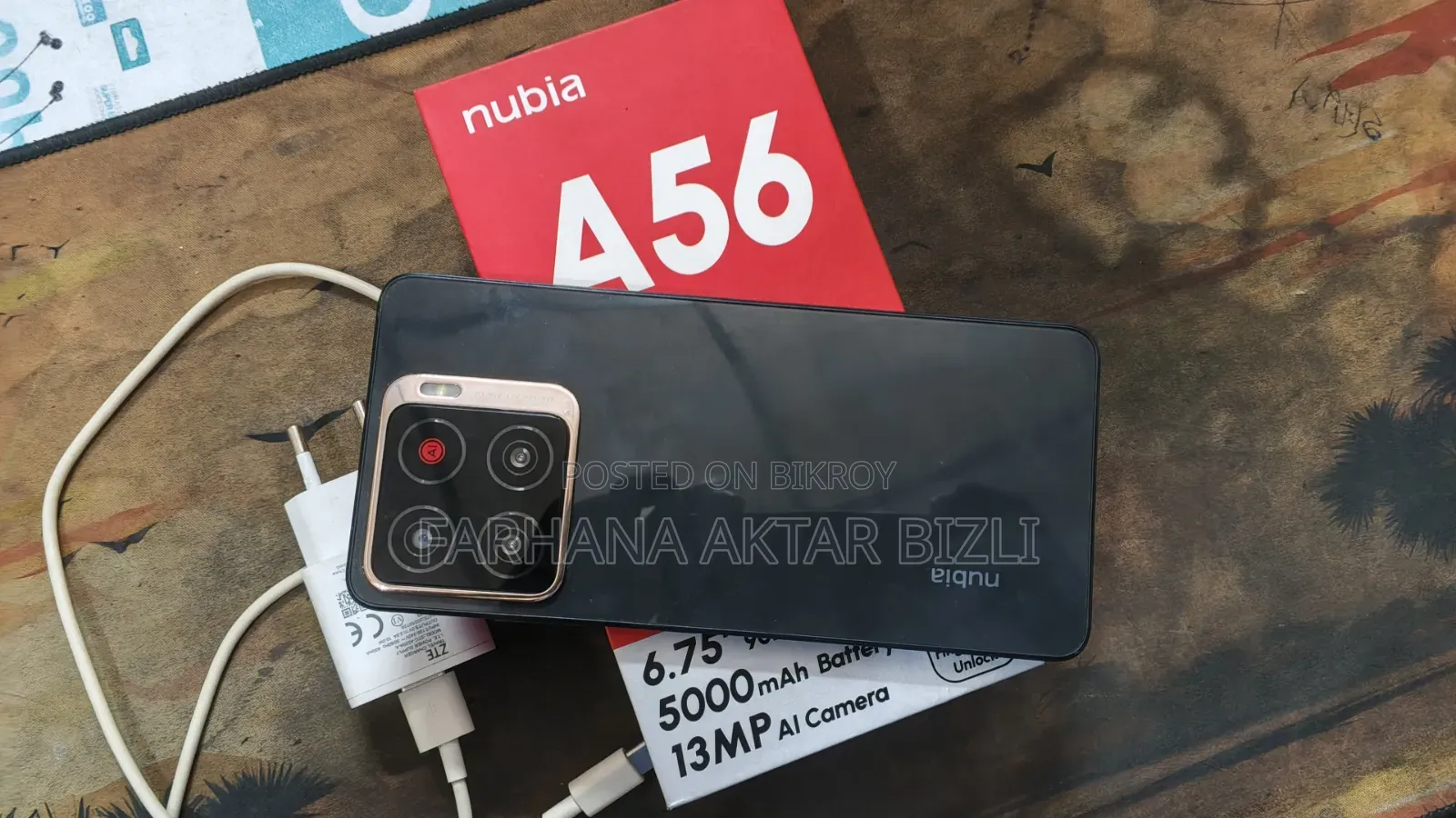ZTE Blade A56 128 GB Black