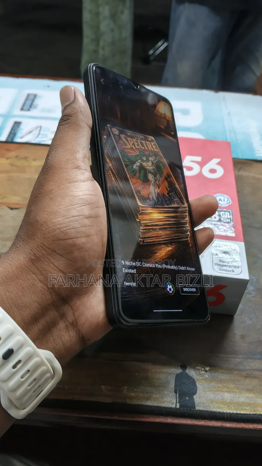 ZTE Blade A56 128 GB Black
