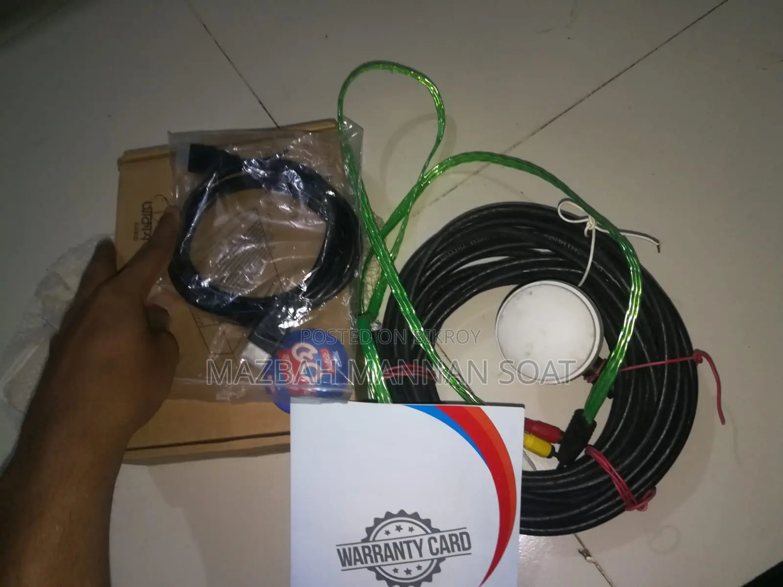 Akash DTH Full Setup - With Dish, LNB, Cable, HD Set-Top Box