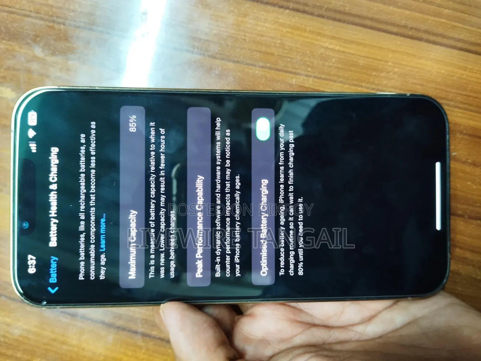 অ্যাপল আইফোন ১৩ প্রো ম্যাক্স ২৫৬ জিবি গোল্ড
