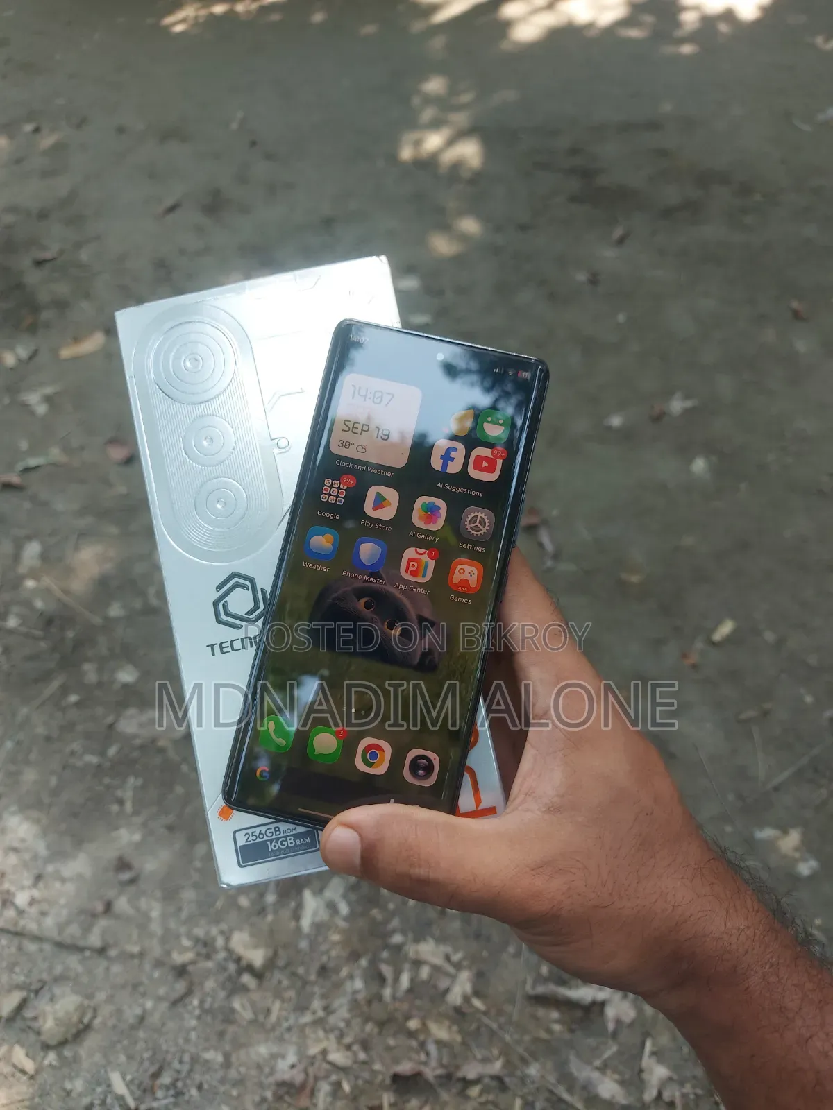 Tecno Pova Curve 256 GB Blue
