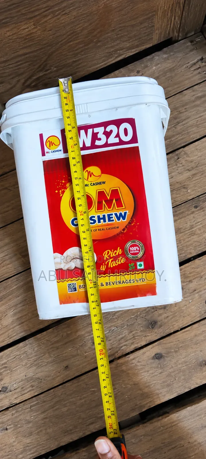 Some Buckets Available, Fresh Almond Buckets, Very Sturdy and Durable