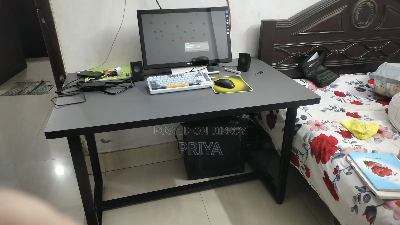Computer Table or Reading Table and Chair