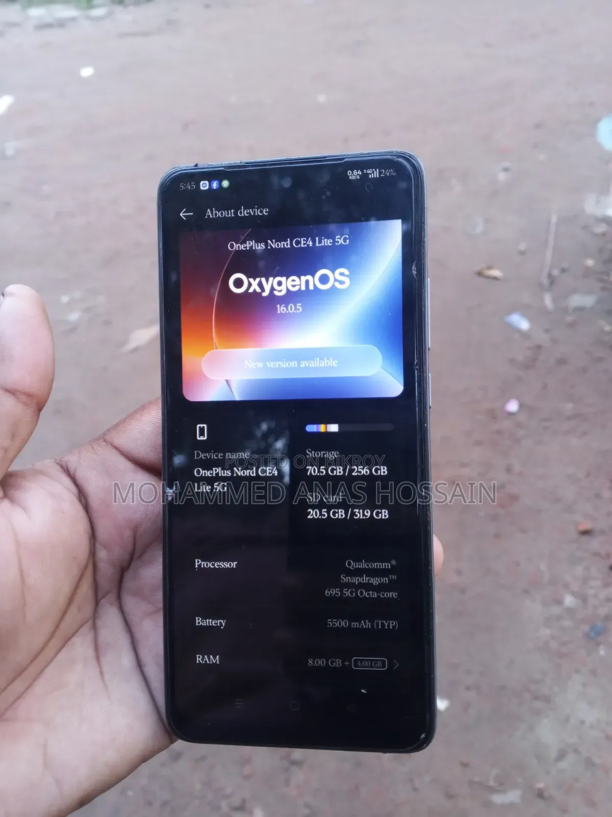 OnePlus Nord CE4 Lite 256 GB Black