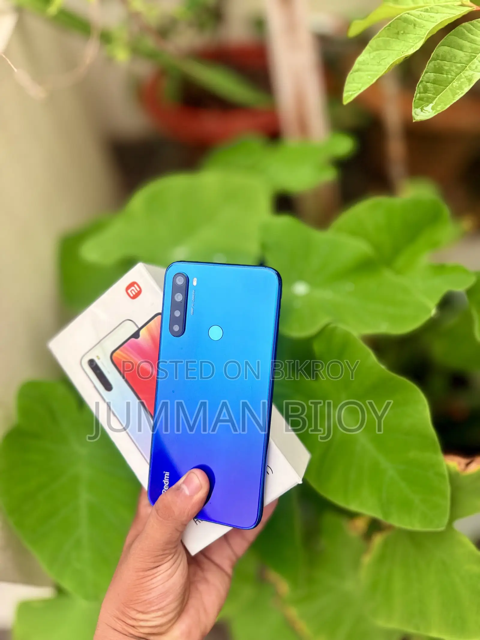 সিয়ামি রেডমি নোট ৮ ১২৮ জিবি ব্লু