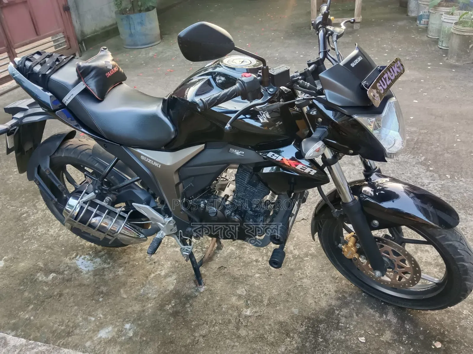 Suzuki Gixxer 2024 Black