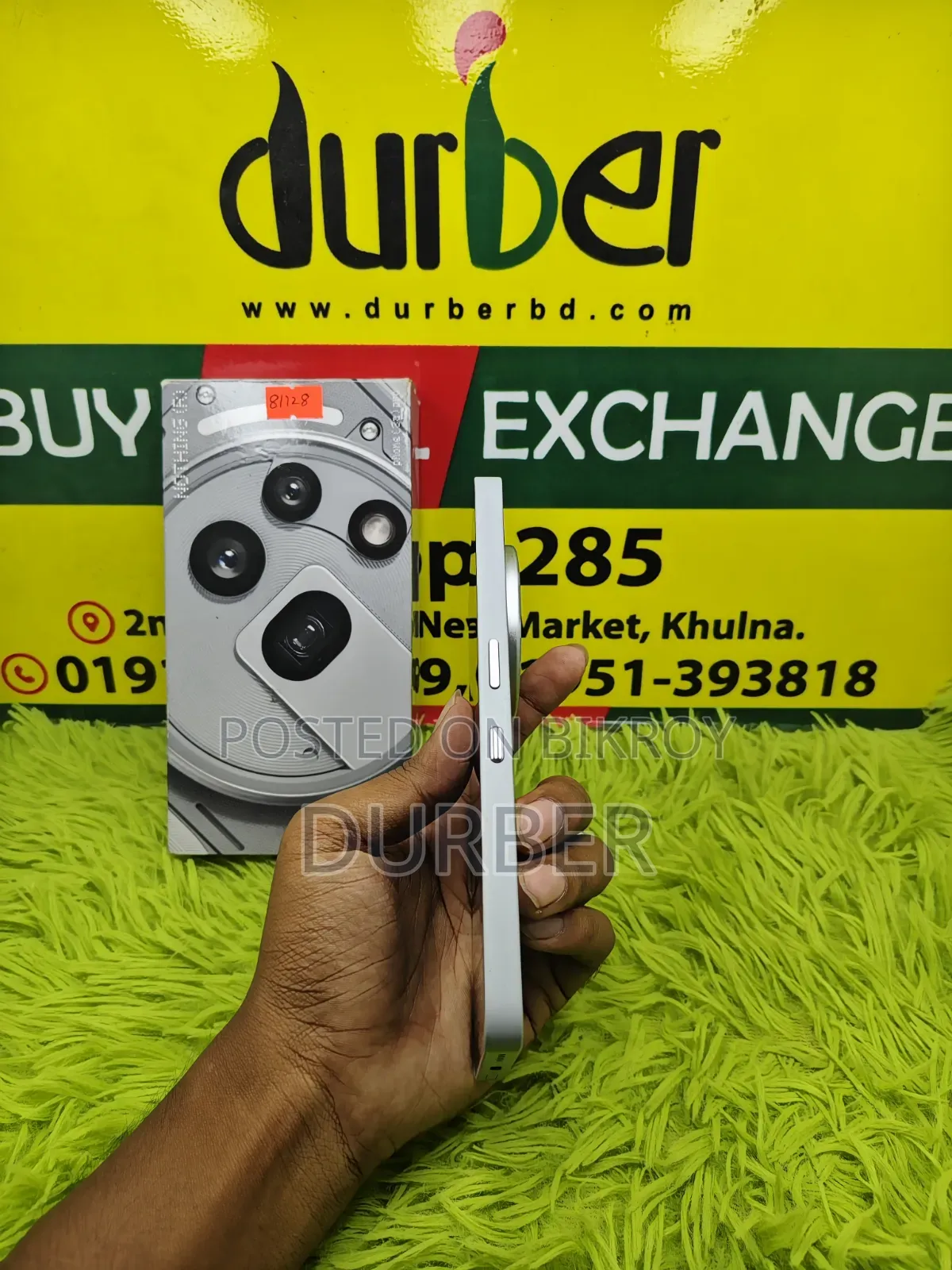Nothing Phone 3a Pro 128 GB Graphite
