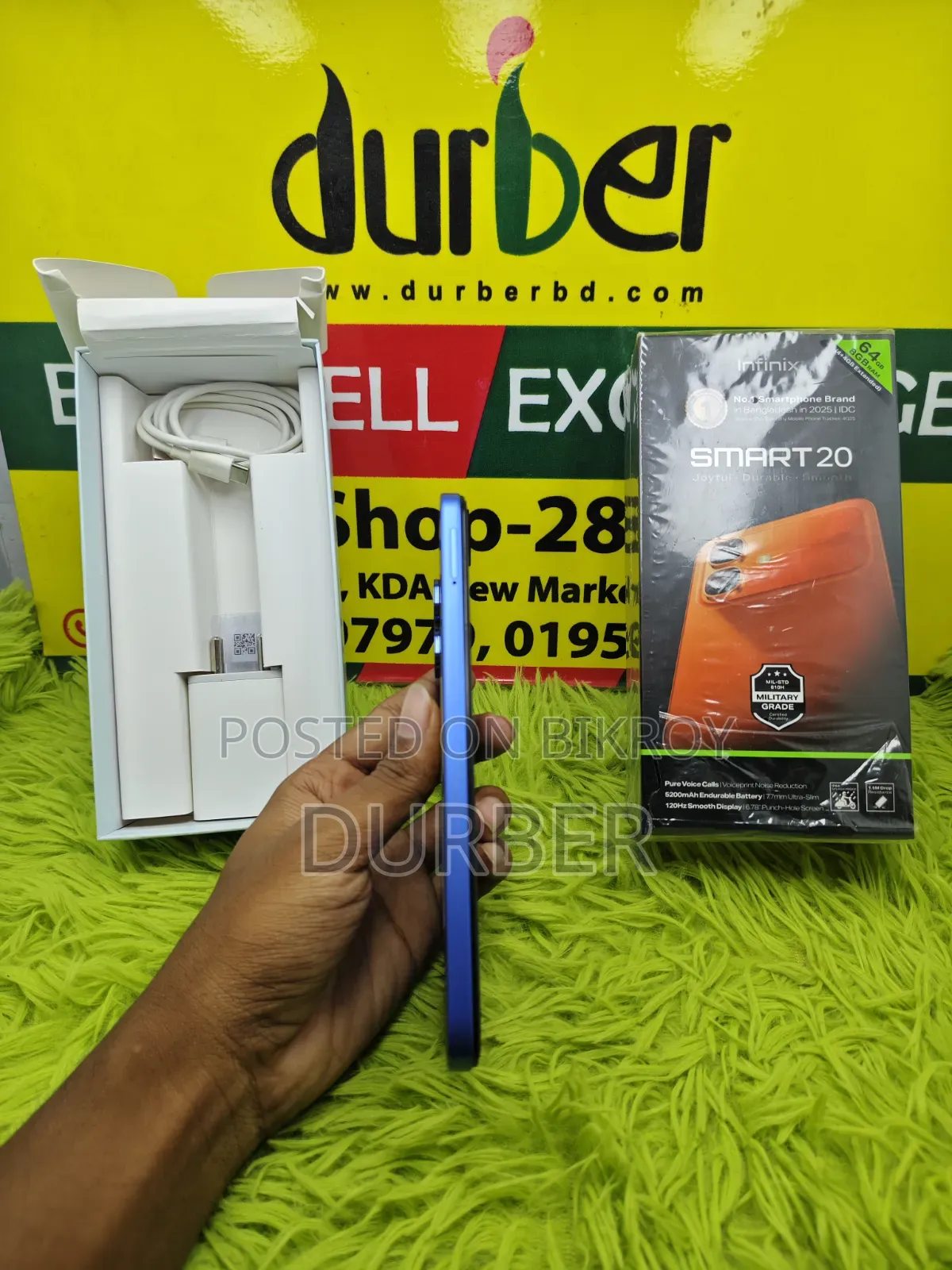 Infinix Smart 20 64 GB Blue