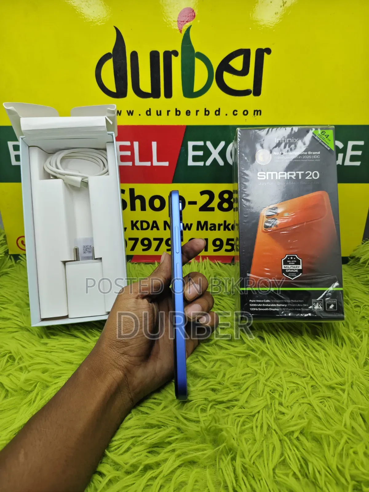 Infinix Smart 20 64 GB Blue