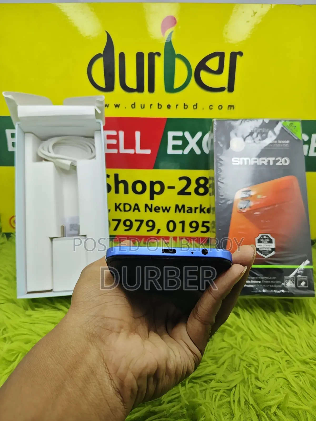 Infinix Smart 20 64 GB Blue